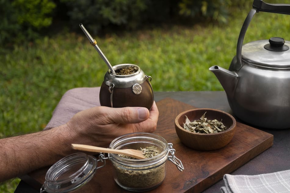 Mate, infusión. Foto: Freepik.