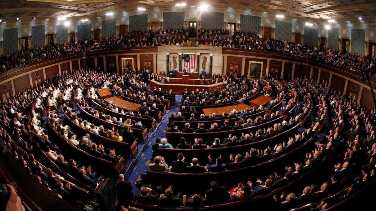 Senado de EEUU. Foto: REUTERS