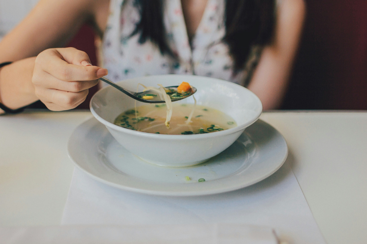Sopa de tomillo. Fuente: Unsplash