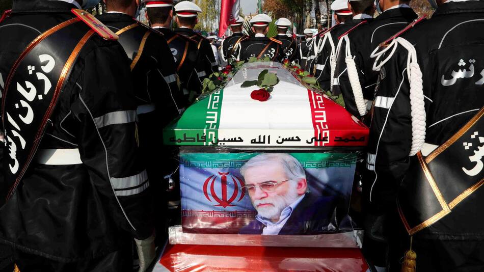 Una ceremonia funeral en Teherán, Irán. Foto: Reuters.