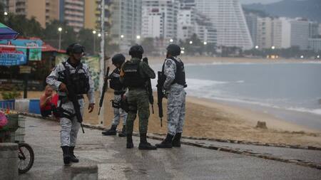 Huracán Otis en México. Foto: Reuters.