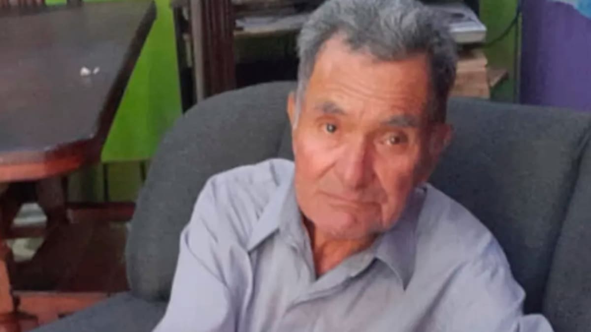 José Encina González tiene 79 años y fue visto por última vez el 17 diciembre de 2025.