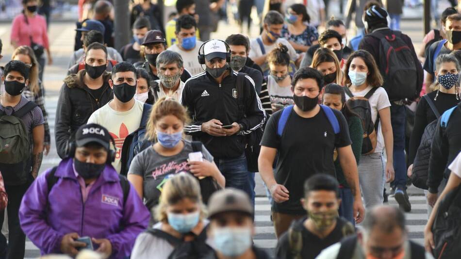 Coronavirus en Argentina, COVID-19, pandemia, calles de la Ciudad de Buenos Aires, A