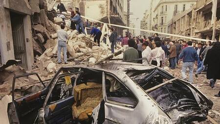 Atentado a la AMIA. Foto: NA.