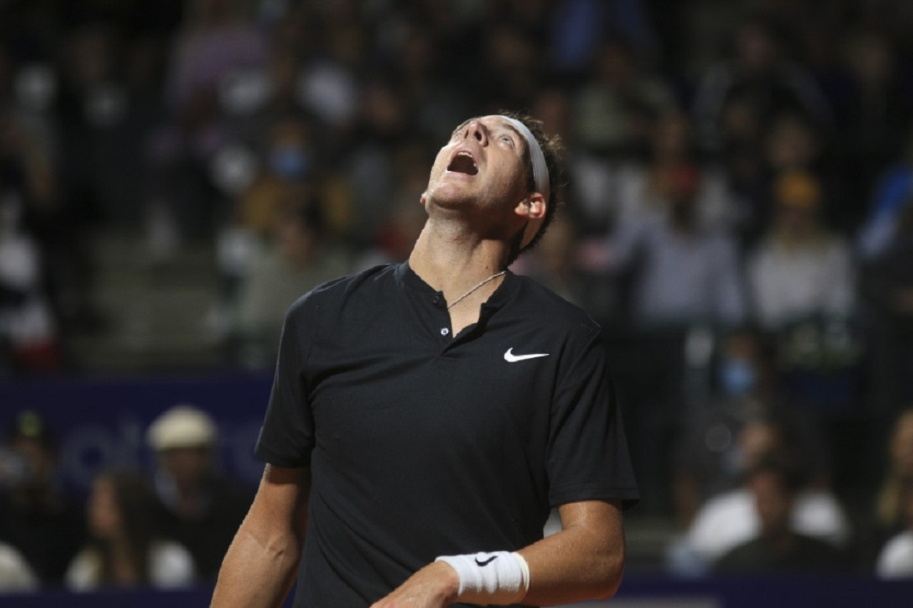 Juan Martín Del Potro. Foto: NA.
