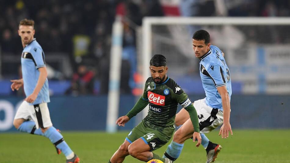 Serie A de Italia, Lazio vs Napoli, REUTERS