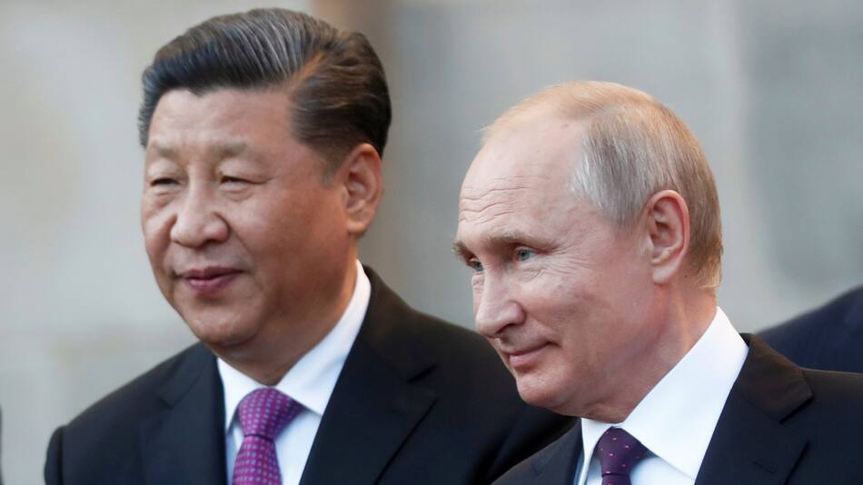 Xi Jinping y Vladimir Putin. Foto: Reuters.