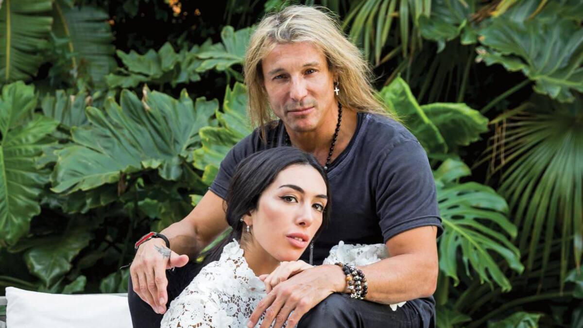 Claudio Caniggia y Sofía Bonelli