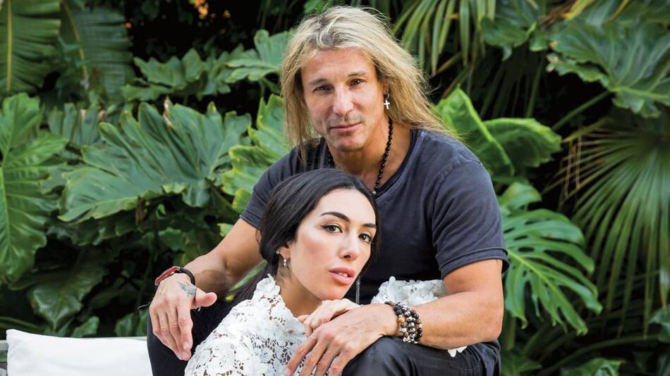Claudio Caniggia y Sofía Bonelli
