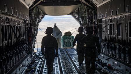 Presencia militar continua en las Islas Malvinas.