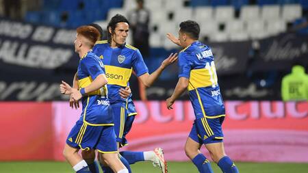 Festejo de Boca Juniors. Foto: Télam.