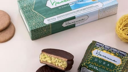 Alfajor Dubai de Havanna.