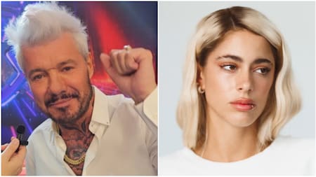 Marcelo Tinelli y Tini Stoessel. Fotos: Instagram.