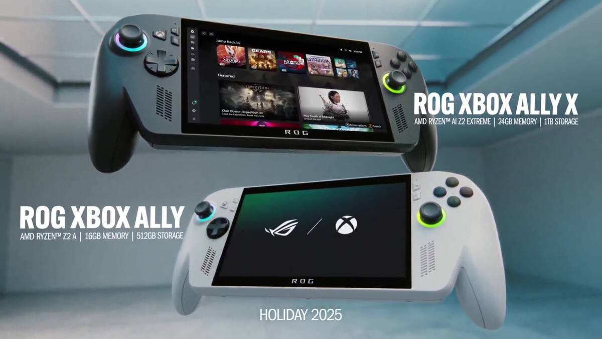 Microsoft presentó la ROG Xbox Ally.