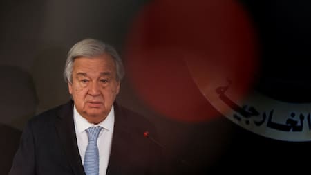 António Guterres, secretario general de la ONU. Foto: Reuters