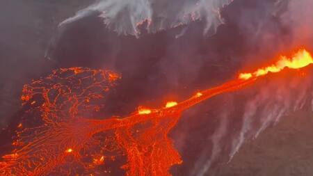 Volcán Fagradalsfjall. Foto: Reuters.