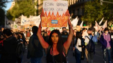 Cambio climático en Argentina. Foto: NA.