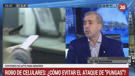 Robo de celulares - Muzzio - Canal 26