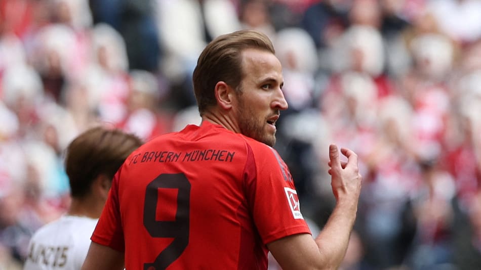 Harry Kane, campeón de la Bundesliga. Foto: Reuters/Gintare Karpaviciute