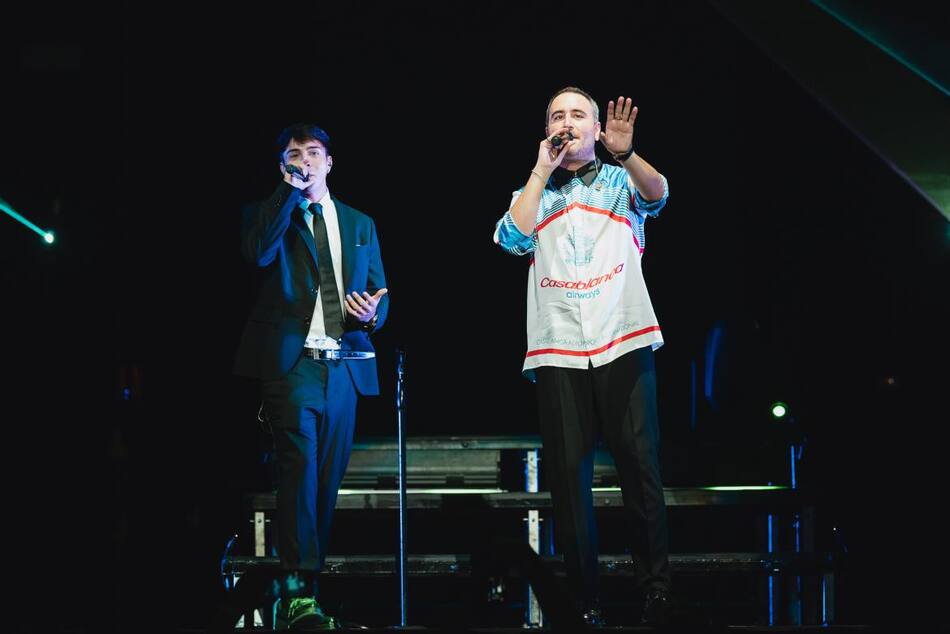 Reik en el estadio Arena. Foto: prensa Cuino.