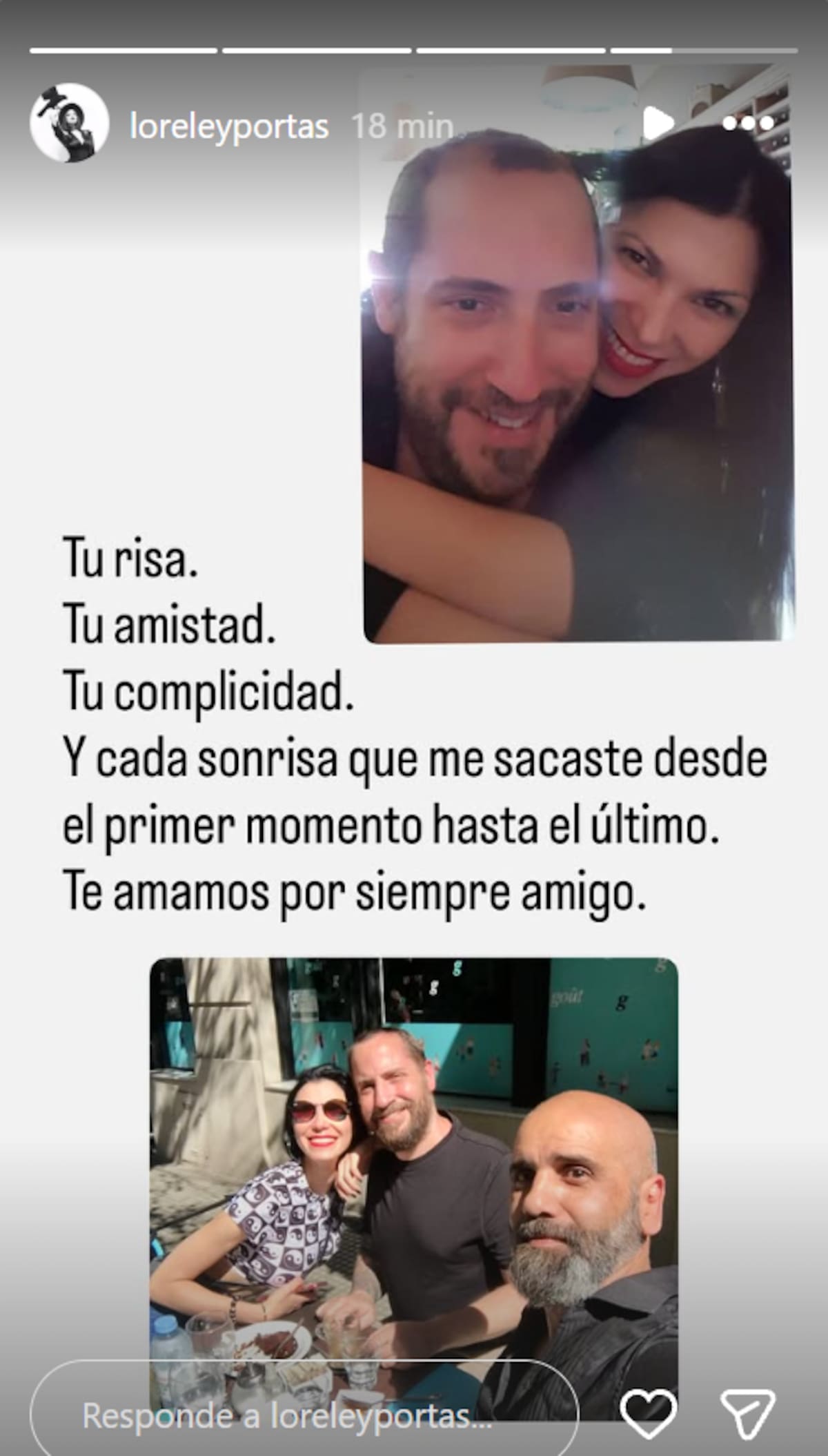 Publicación despidiendo a Agustín Randazzo.