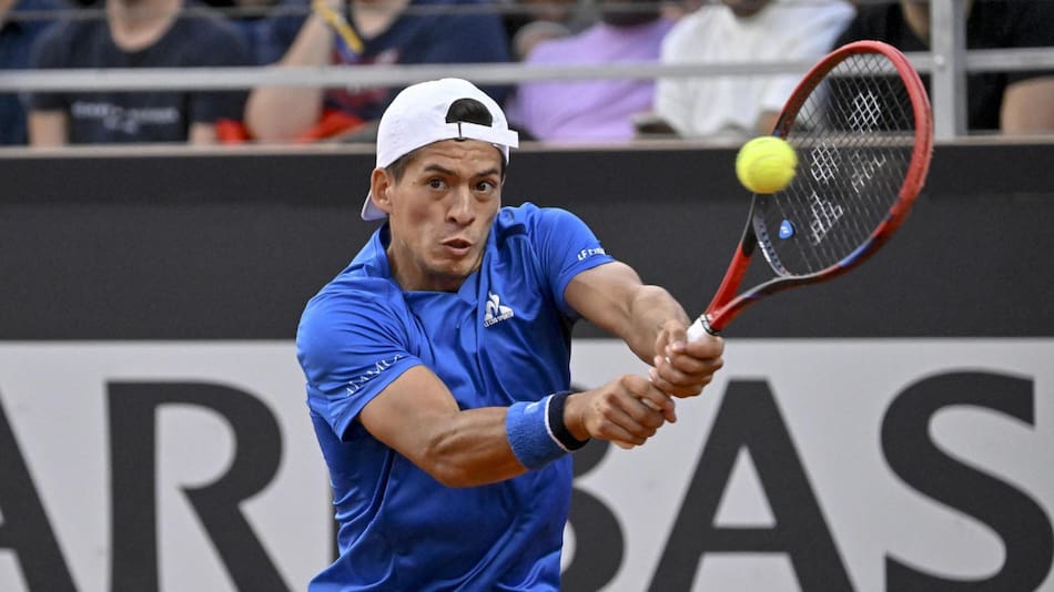 Sebastián Báez, tenis. Foto: EFE