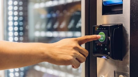 Maquina expendedora de balas. Fuente: Captura