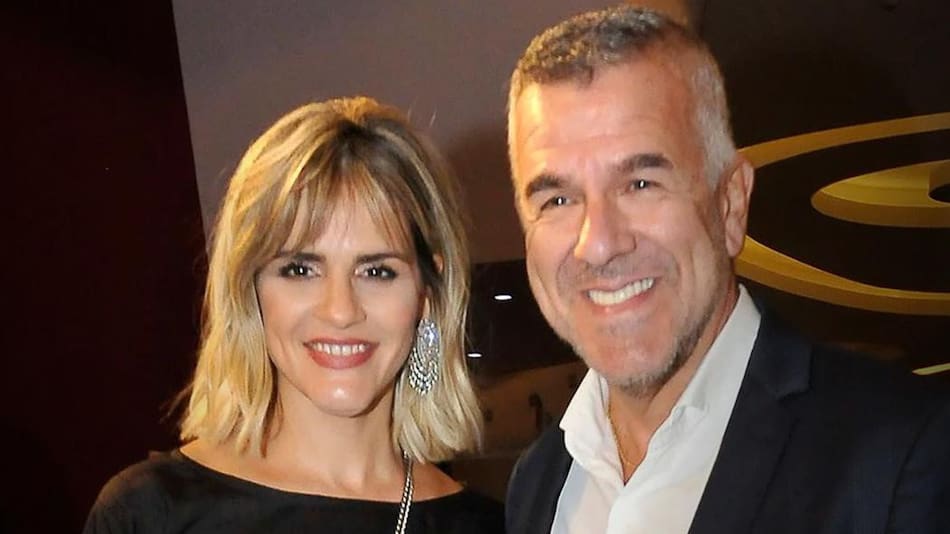 Dady Brieva y Mariela Anchipi