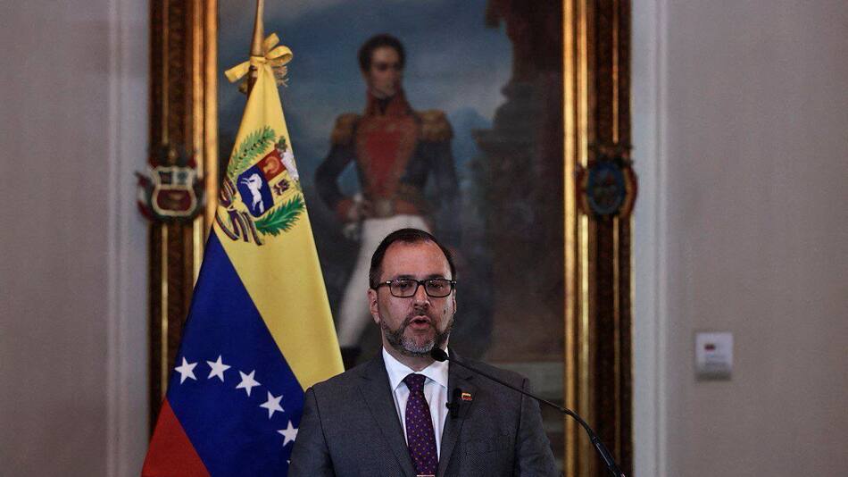 El Ministro de Relaciones Exteriores de Venezuela, Yván Gil. Foto: Reuters