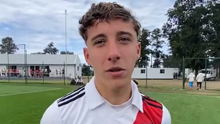Luca Scarlato, juvenil de River.