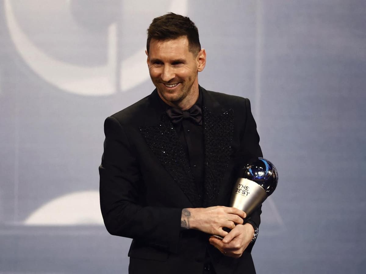 Lionel Messi, premios The Best. Foto: Reuters.