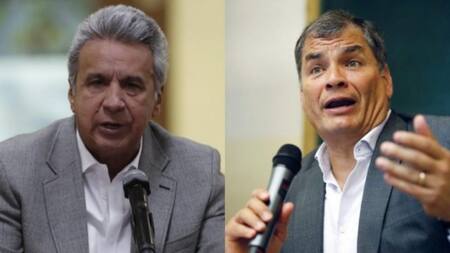 Rafael Correa y Lenín Moreno - Ecuador