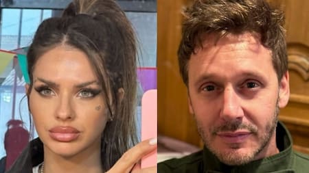 La China Suárez y Benjamín Vicuña.