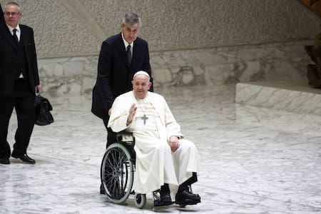 Papa Francisco en el Vaticano. Foto: REUTERS.