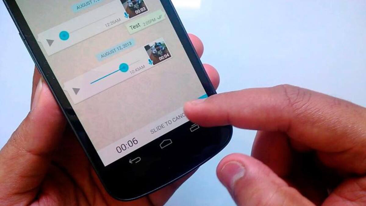 Whatsapp audio