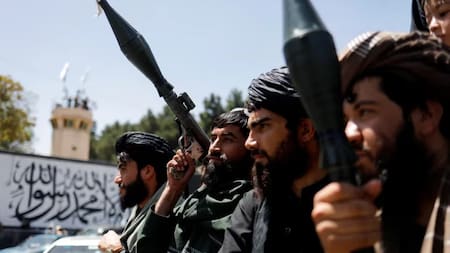 Talibanes. Foto: Reuters
