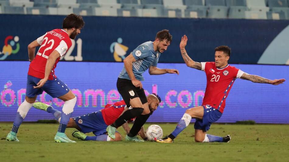 Uruguay vs Chile, Copa América, EFE
