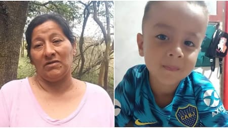 Laudelina y Loan Danilo Peña. Fotos: redes sociales.