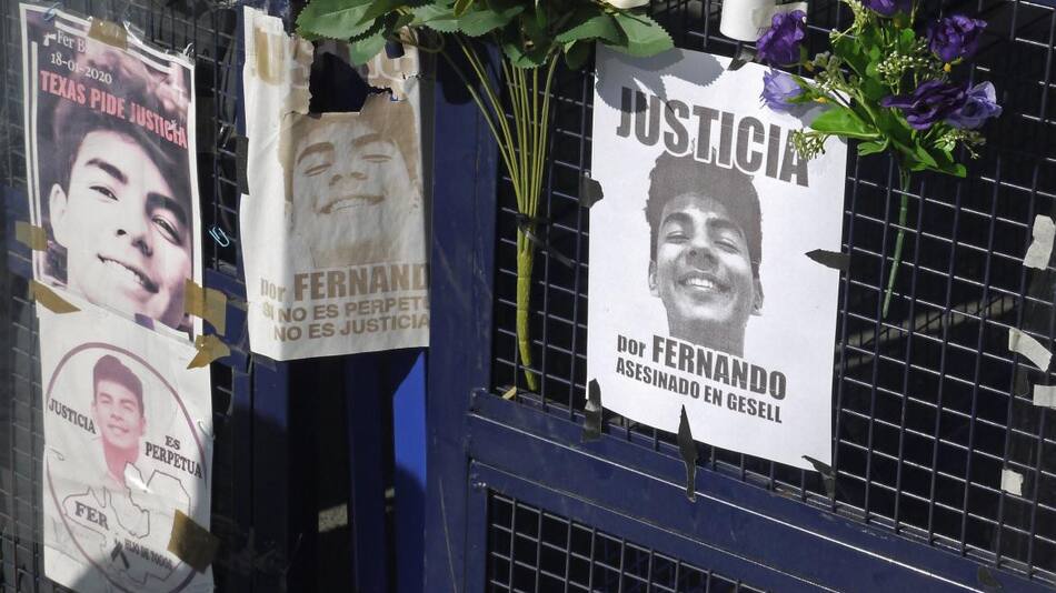 Pedido de justcia por Fernando Báez Sosa. Foto: NA