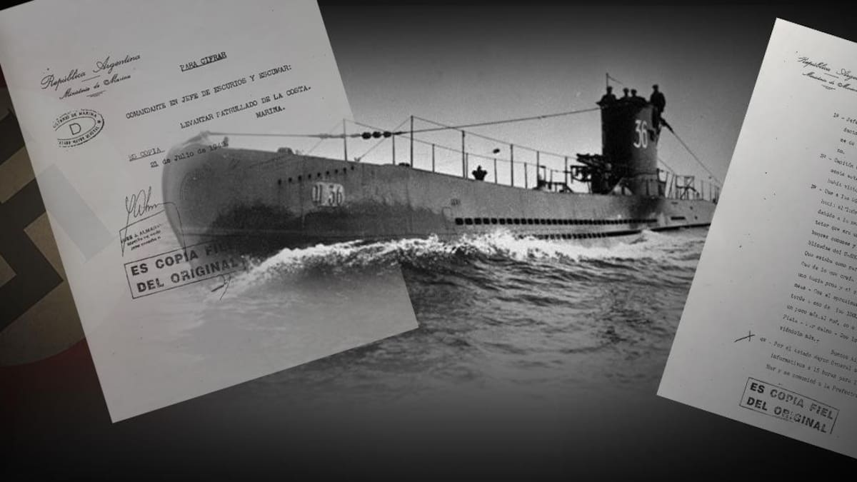 Submarinos nazis en Argentina: el secreto revelado por los documentos desclasificados de la Armada