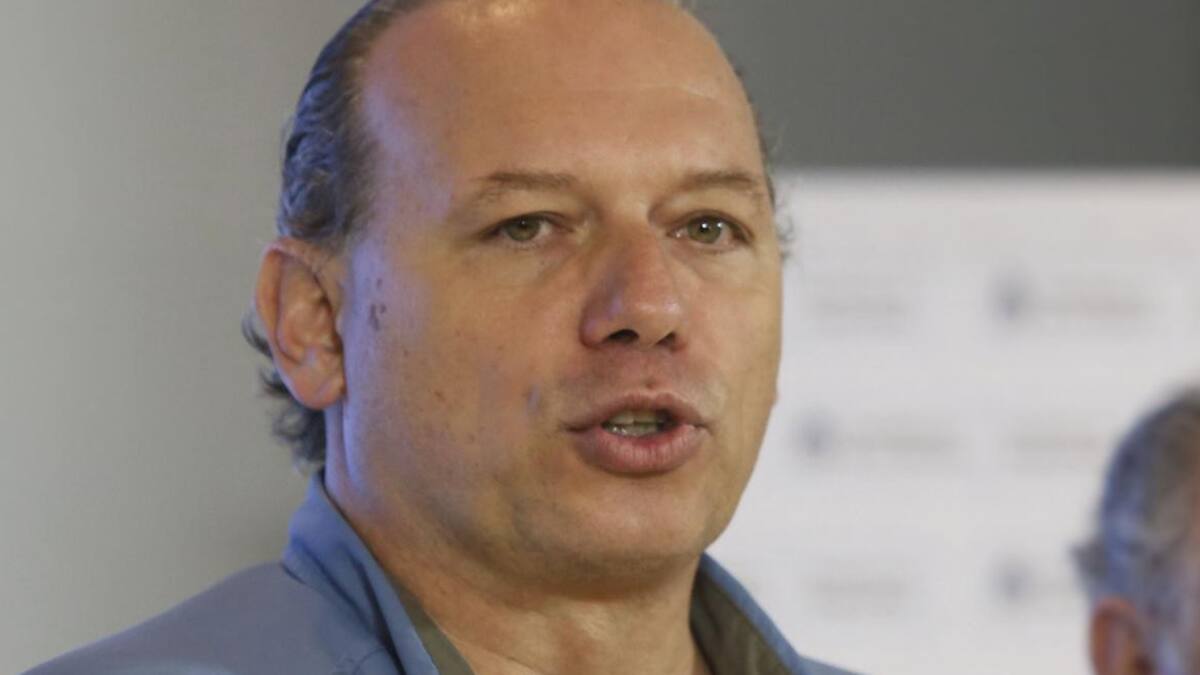 Sergio Berni, ministro de Seguridad de la Provincia. Foto: NA.