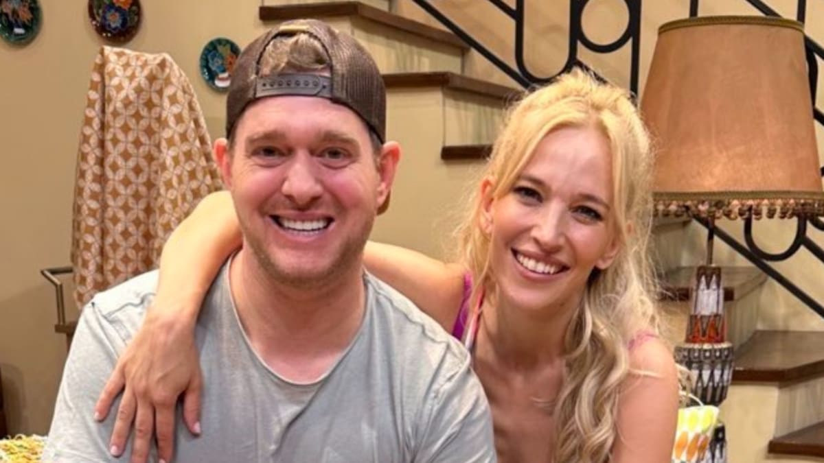Michael Bublé y Luisana Lopilato. Foto: Instagram/michaelbuble.