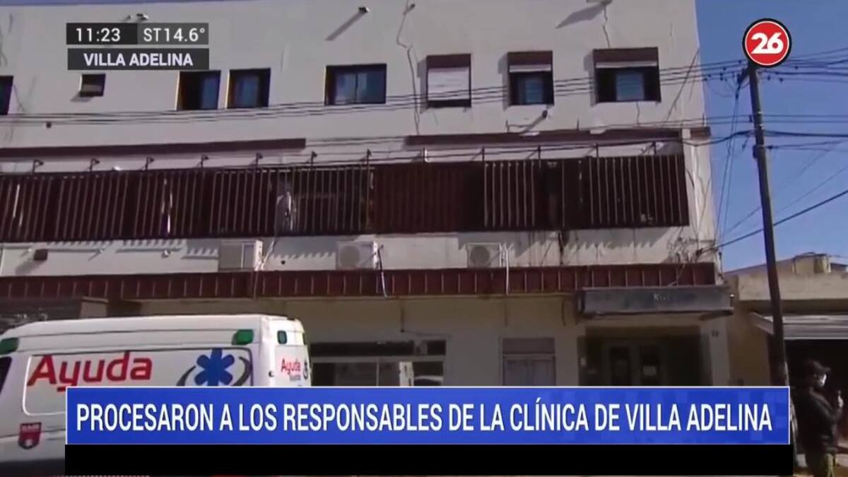 Procesan a autoridades de clínica de Villa Adelina, Canal 26