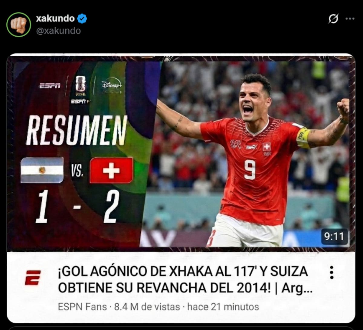Memes Argentina Suiza