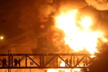 Ataques de Israel contra Irán. Foto: Reuters/Majid Asgaripour/WANA