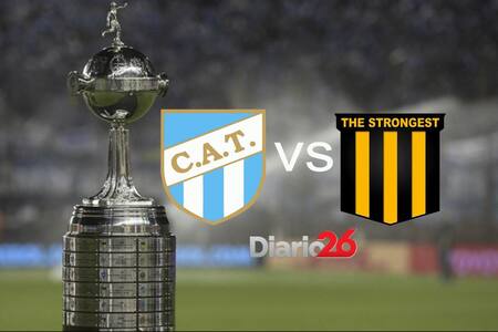 Atlético tucumán vs. The Strongest - Copa Libertadores - Fútbol