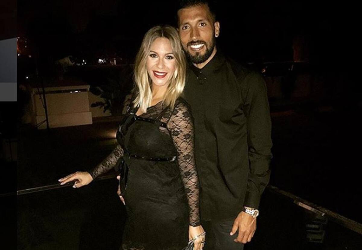 Ezequiel Garay y Tamara Gorro
