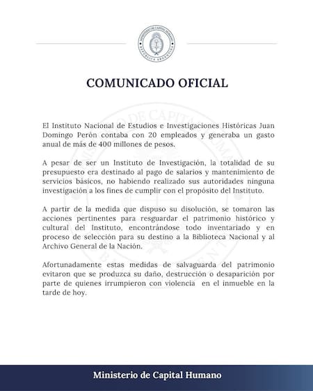La postura del Ministerio de Capital Humano sobre la detención de Juan Grabois.