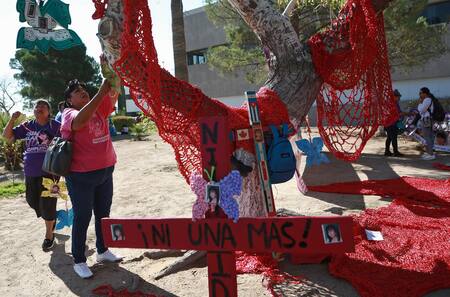 Símbolo migrante. Foto: EFE