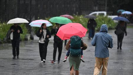 Lluvias en Buenos Aires.